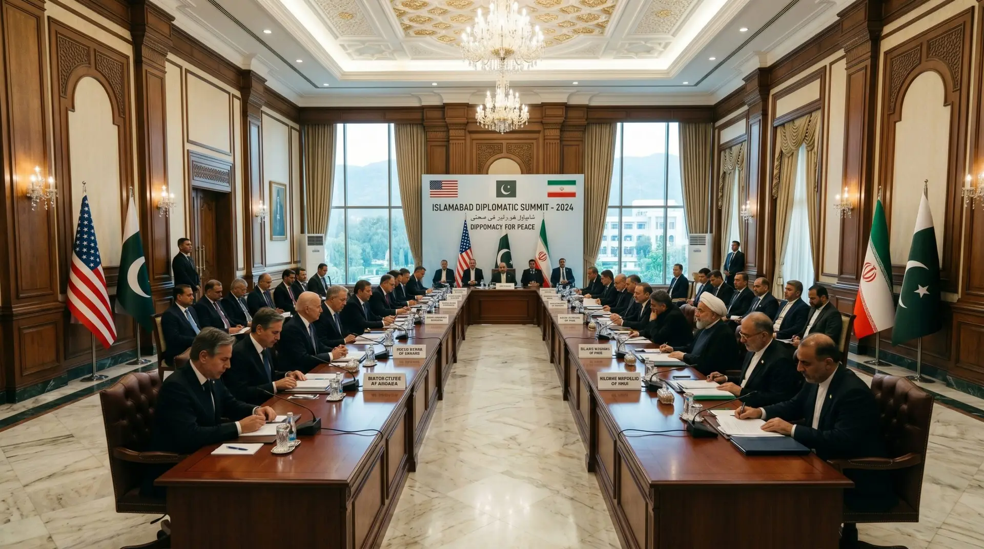 US Iran Talks Islamabad Pakistan Mediation JD Vance first round negotiations