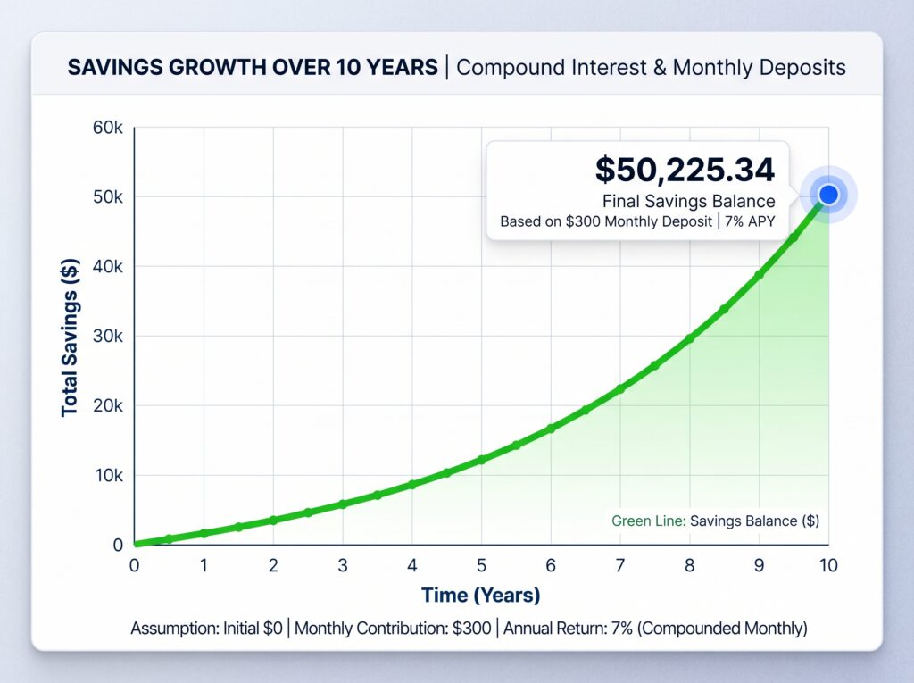 Compound Interest tool of best free online tools in 2026