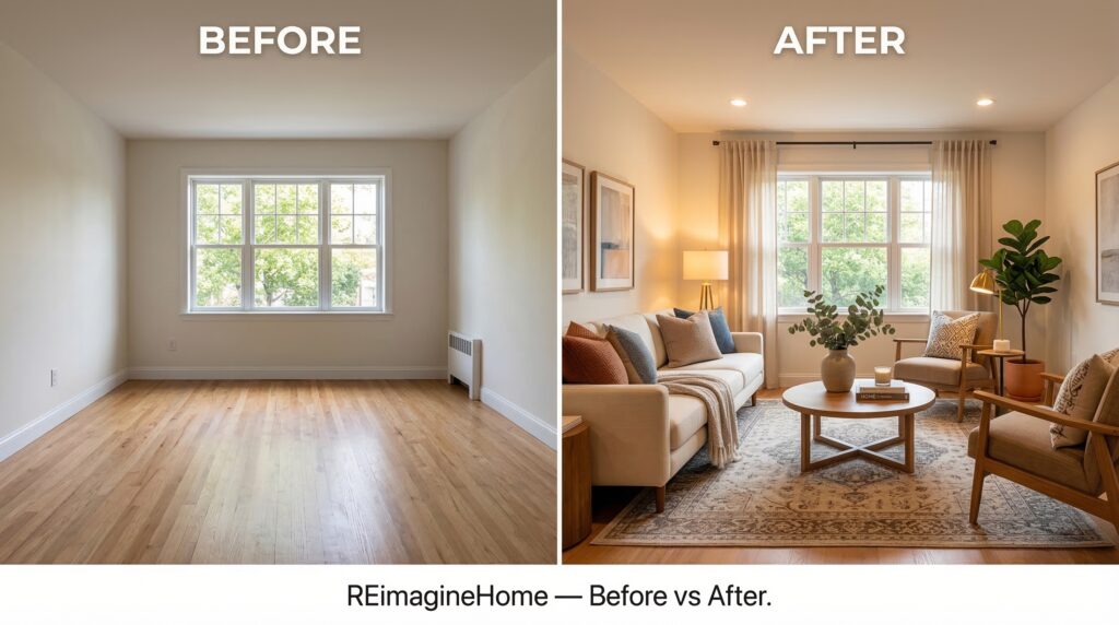 Reimagine Home, the best AI tools for real estate agents.