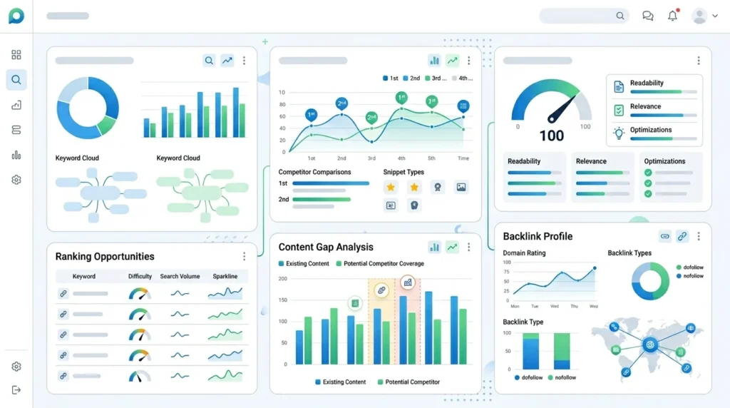 AI SEO tools for keyword research and content optimization