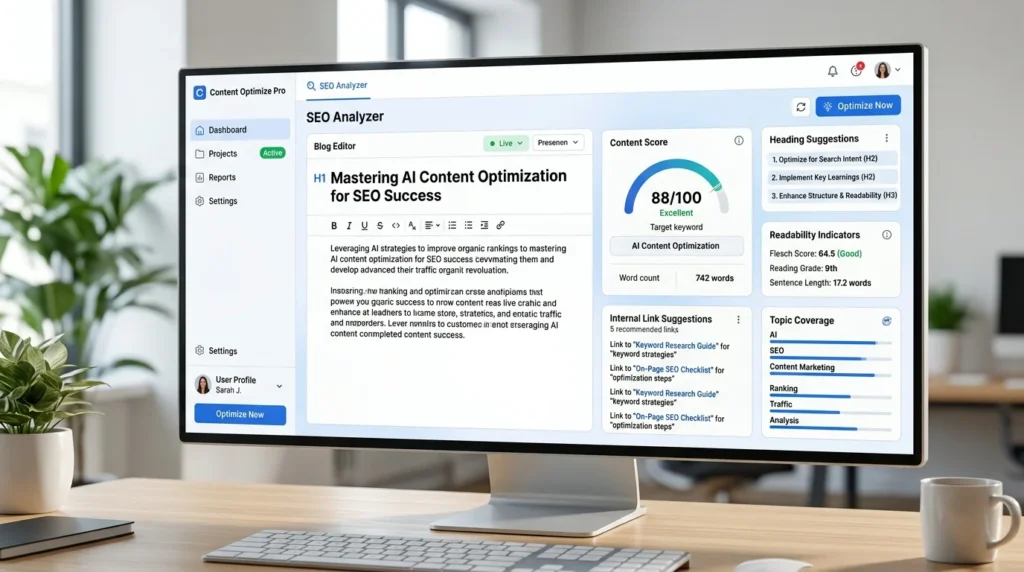 AI SEO content optimization tools