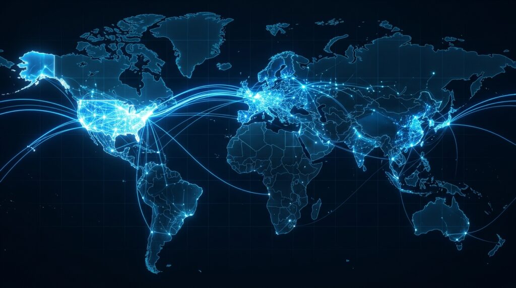 U.S.-first AI technology rollout and delayed global access