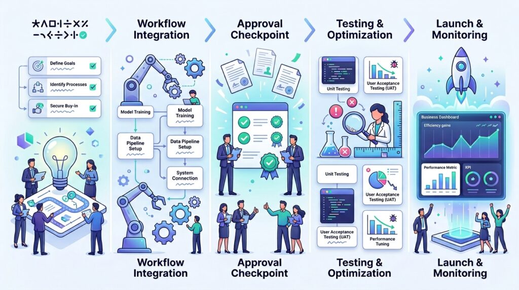 AI automation checklist for small businesses