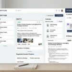 Notion AI content dashboard showing ideas, drafts, calendar, and AI notes for faster content organization.